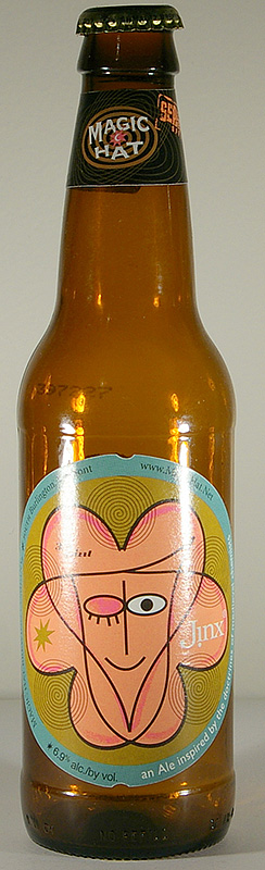 Jinx bottle by Magic Hat Brewing Company 