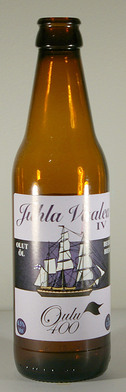 Oulu 400 Juhla Vaalea IV  bottle by OPR Oy Polarmallas Oulu 