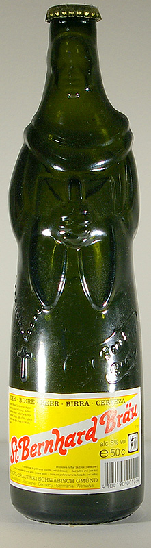 St. Bernhard Bräu bottle by Engel Brauerei 