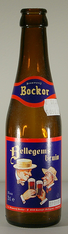 Bellegems Bruin bottle by Brouwerij Bockor 