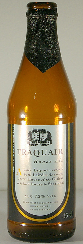 Traquair House Ale bottle by Traquar House 