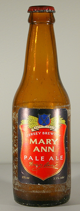 Mary Ann Pale Ale bottle by Mary Ann Brewery 