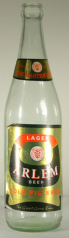 Arlem Lager bottle by Arlem Breweries 