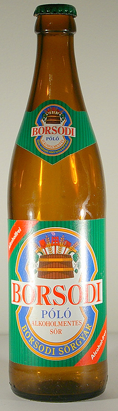 Borsodi Polo bottle by Borsodi Sörgyar  