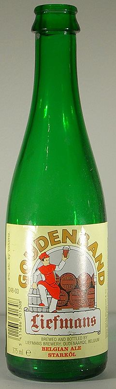 Liefmans Goudenband bottle by Liefmans Brewery 