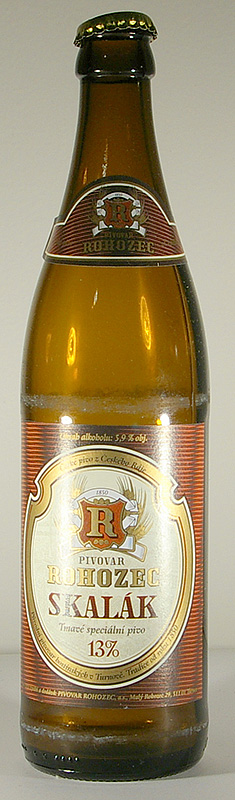 Rohozec Skalak Tmave 13% bottle by Pivovar Rohozec 