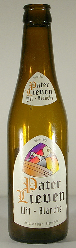 Pater Lieven Wit - Blanche bottle by Van Den Bossche 