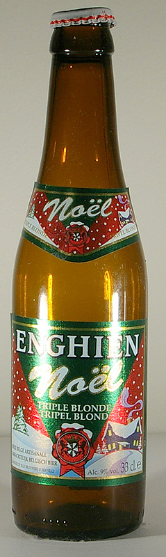 Enghien Noel Triple Blonde bottle by Silly 