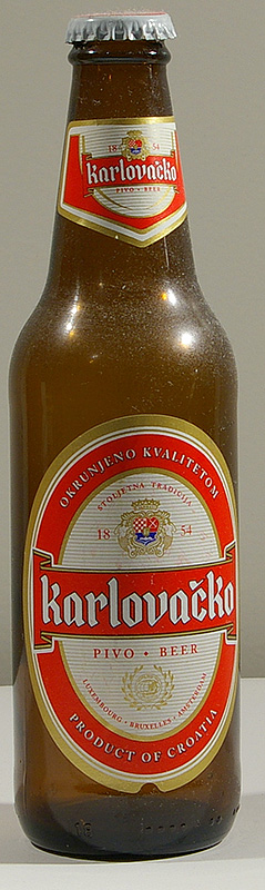 Karlovacko Pivo bottle by Karlovacka Pivovara 