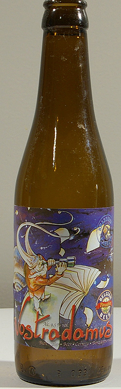 Nostradamus bottle by Brasserie Caracole 