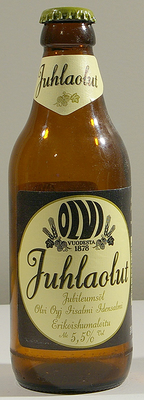 Olvi Juhlaolut bottle by Olvi 