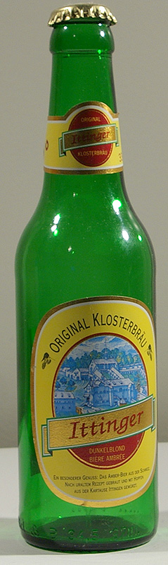 Ittinger Dunkelblond bottle by Brauerei Haldengut 
