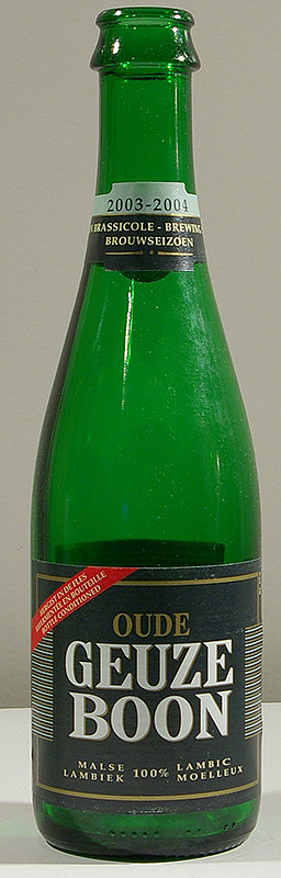 Boon Oude Geuze 2003-2004 bottle by Brouwerij Boon 