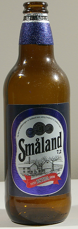 Småland Extra bottle by Åbro Bryggeri 