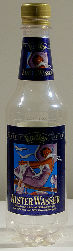 Pacific Radler Alsterwasser bottle by Dargunen Brauerei 