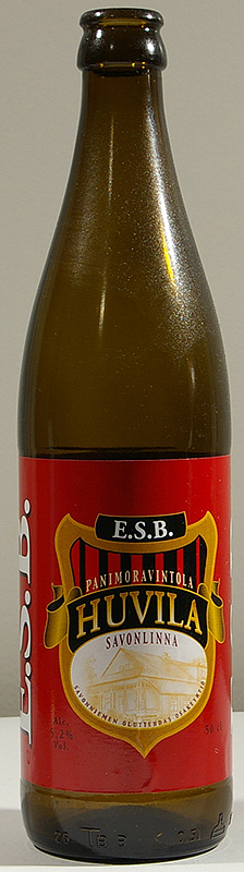 Huvila E.S.B bottle by Ravintolapanimo Huvila 