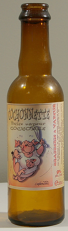 Cochonnette bottle by Brassiere A Vapeur 