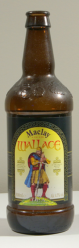 Wallace bottle by Maclay & Co 