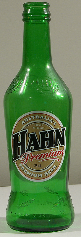 Hahn Premium Beer bottle by Hahn Brewing Co 