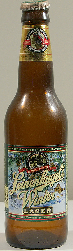 Leihenkugel's Winter Lager bottle by J. Leinenkugel Brewing Co 