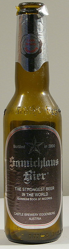 Samichlaus 2000 bottle by Schlossbrauerei Eggenberg 