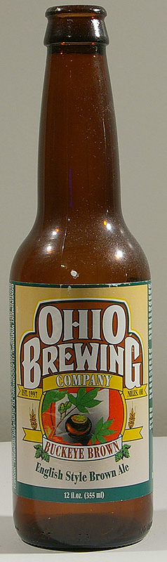 Buckeye Brown bottle by Ohio Brewing Company 