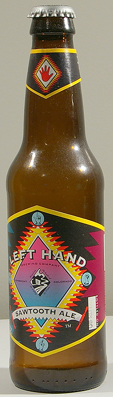 Left Hand Sawtooth Ale bottle by Left Hand Brewing Company 