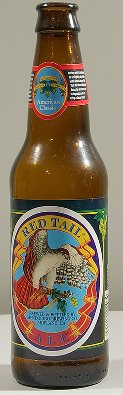 Red Tail Ale bottle by Mendocino Brewing Co 