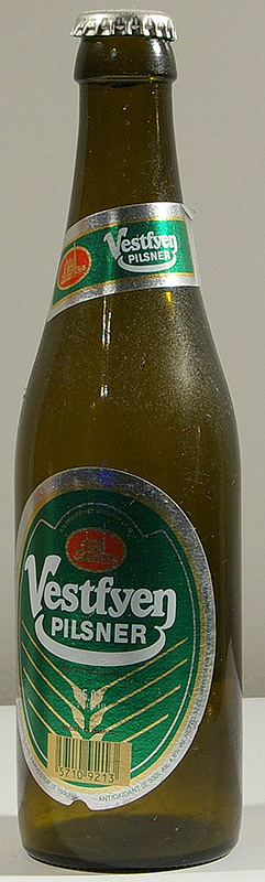 Vestfyen Pilsner bottle by Bryggeriet Vestfyen 