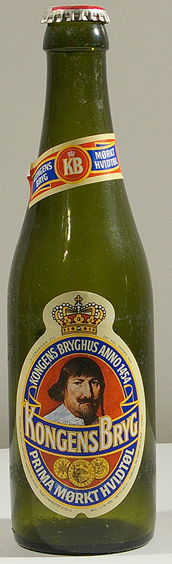 Kongens Bryg Mørkt Hvidtøl bottle by Tuborg 