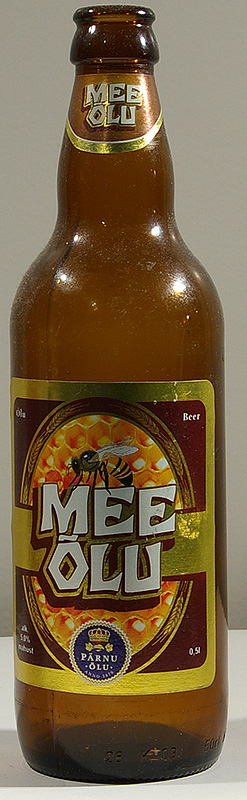 Mee Ölu bottle by Pärnu Õly 