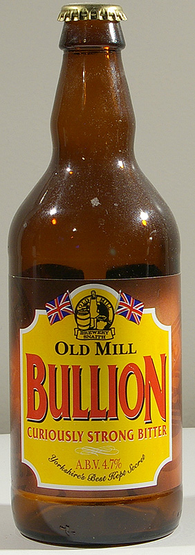 Old Mill Bullion  bottle by Old Mill Brewery 