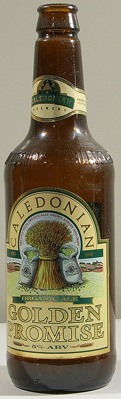 Golden Promise bottle by Caledonian Brewing Co 