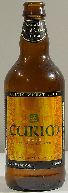 Curim Gold bottle by Carlow Brewing Company 
