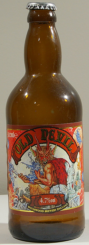 Old Devil bottle by Wychwood Brewery 