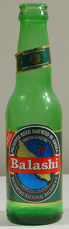 Balashi bottle by Brouwerij Nacional Balashi 