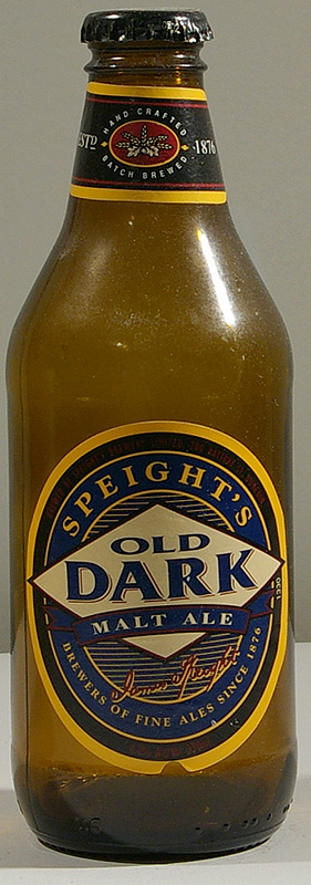 Speight's Old Dark Malt Ale bottle by Speight's Brewery 