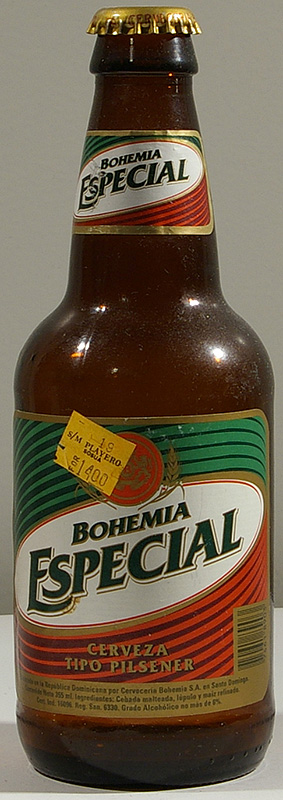 Bohemia Especial bottle by Cervecaria Bohemia 