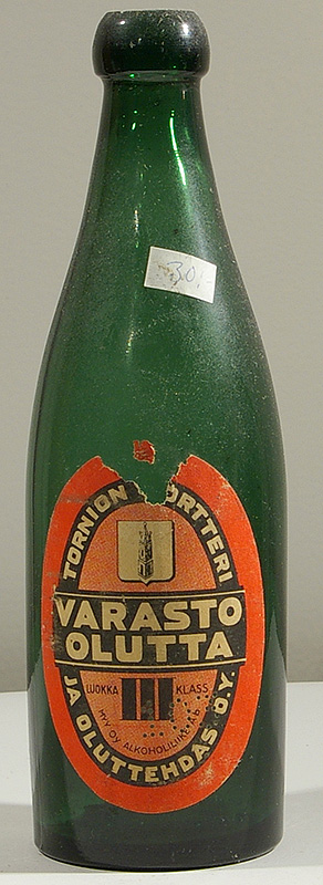 Varasto Olutta III bottle by Tornion Portteri ja Oluttehdas 