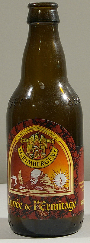 Grimbergen Cuvee de L'Ermitage bottle by Alken-Maes 