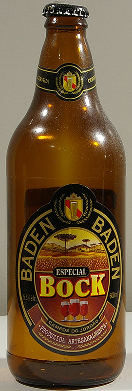 Baden Baden Especial Bock bottle by Baden Baden 