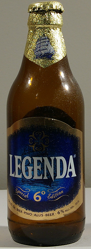 Legenda 6 bottle by Hartwall 