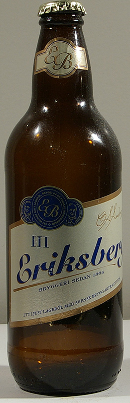 Eriksberg bottle by Eriksberg Bryggeri 