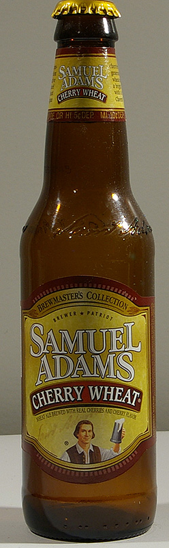 Samuel Adams Cherry Wheat bottle by Boston Beer Company 