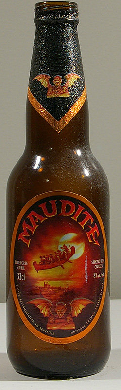 Maudite bottle by Unibroue 