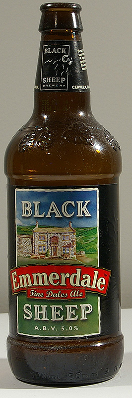 Emmerdale  bottle by Black Sheep Brewery 