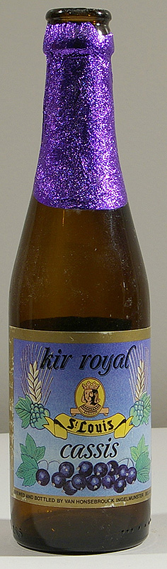 St Louis Kir Royal Cassis bottle by NV Brouwerij Van Honsebrouck 
