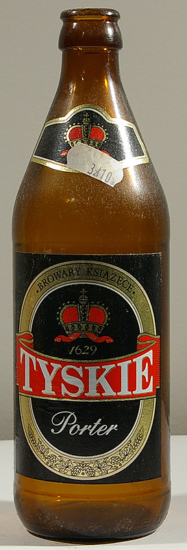 Tyskie Porter bottle by Browary Tyskie 