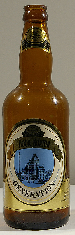 Hook Norton Generation bottle by Hook Norton Brewery 