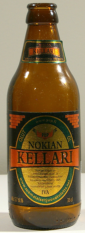 Nokian Kellari bottle by PUP 